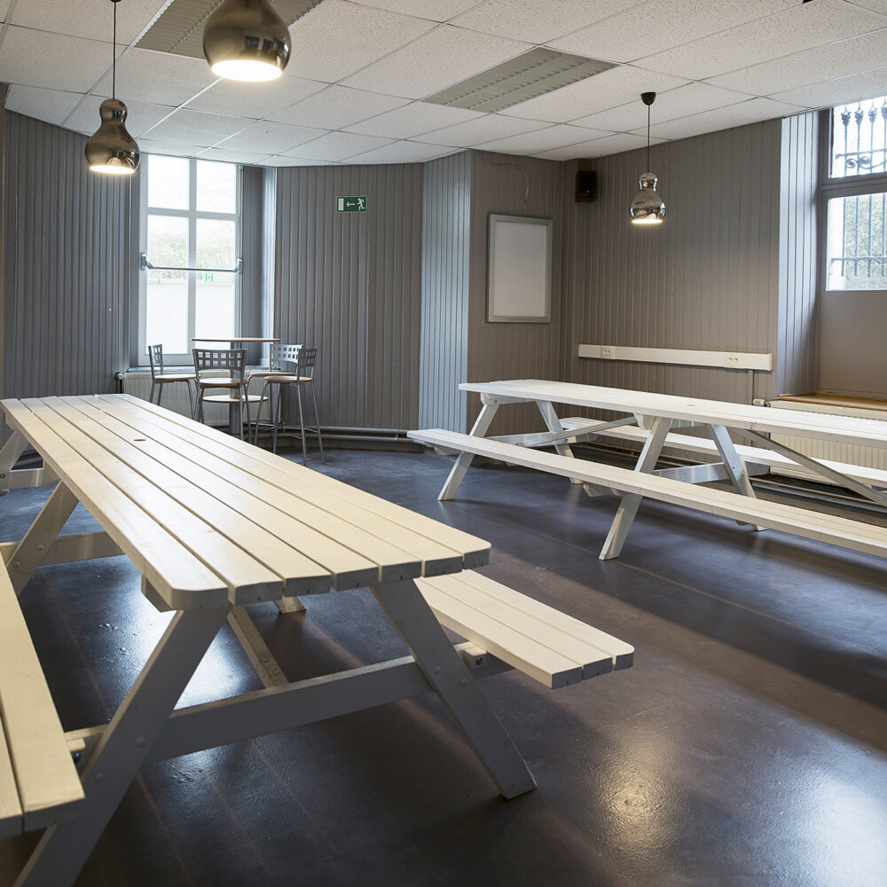 Interieurinrichting school Narafi, Brussel, schoolgebouw