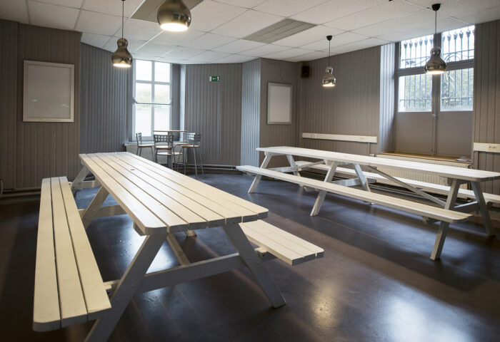 Interieurinrichting school Narafi, Brussel, schoolgebouw