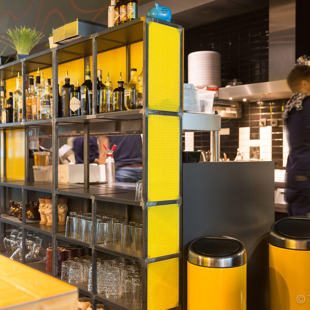 Horeca-inrichting ZAPPAZ, Leuven - Ontwerp Restaurant - Froyen & Zeitler