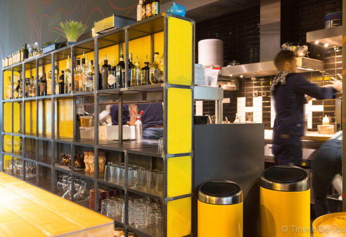 Horeca-inrichting ZAPPAZ, Leuven - Ontwerp Restaurant - Froyen & Zeitler