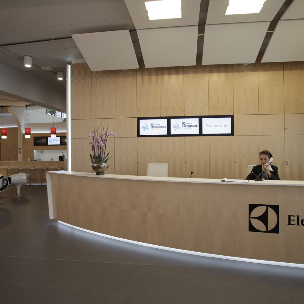 Winkelinrichting Electrolux Experience Center, Evere Brussel - Interieurontwerp Froyen&Zeitler