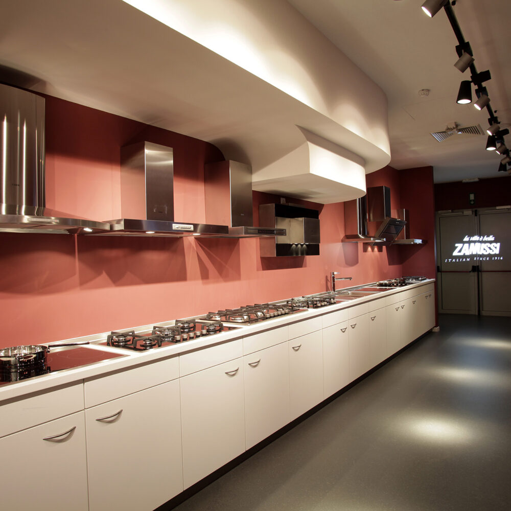 Winkelinrichting Electrolux Experience Center, Evere Brussel - Interieurontwerp Froyen&Zeitler
