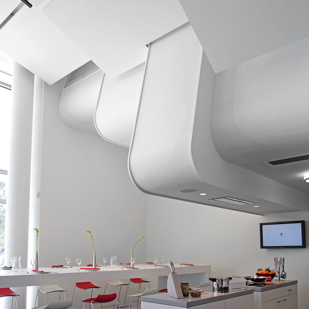 Winkelinrichting Electrolux Experience Center, Evere Brussel - Interieurontwerp Froyen&Zeitler