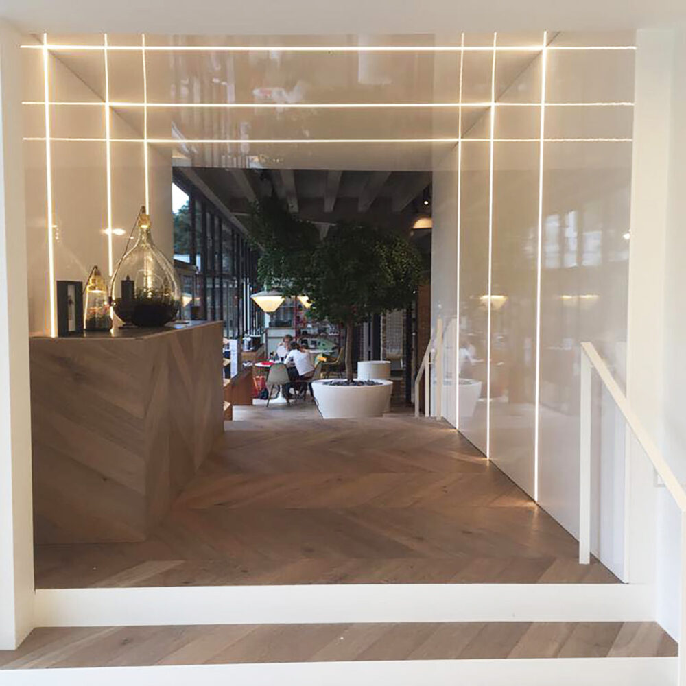 Winkelinrichting Optiek Leuven - Interieur Brillenzaak Verhulst