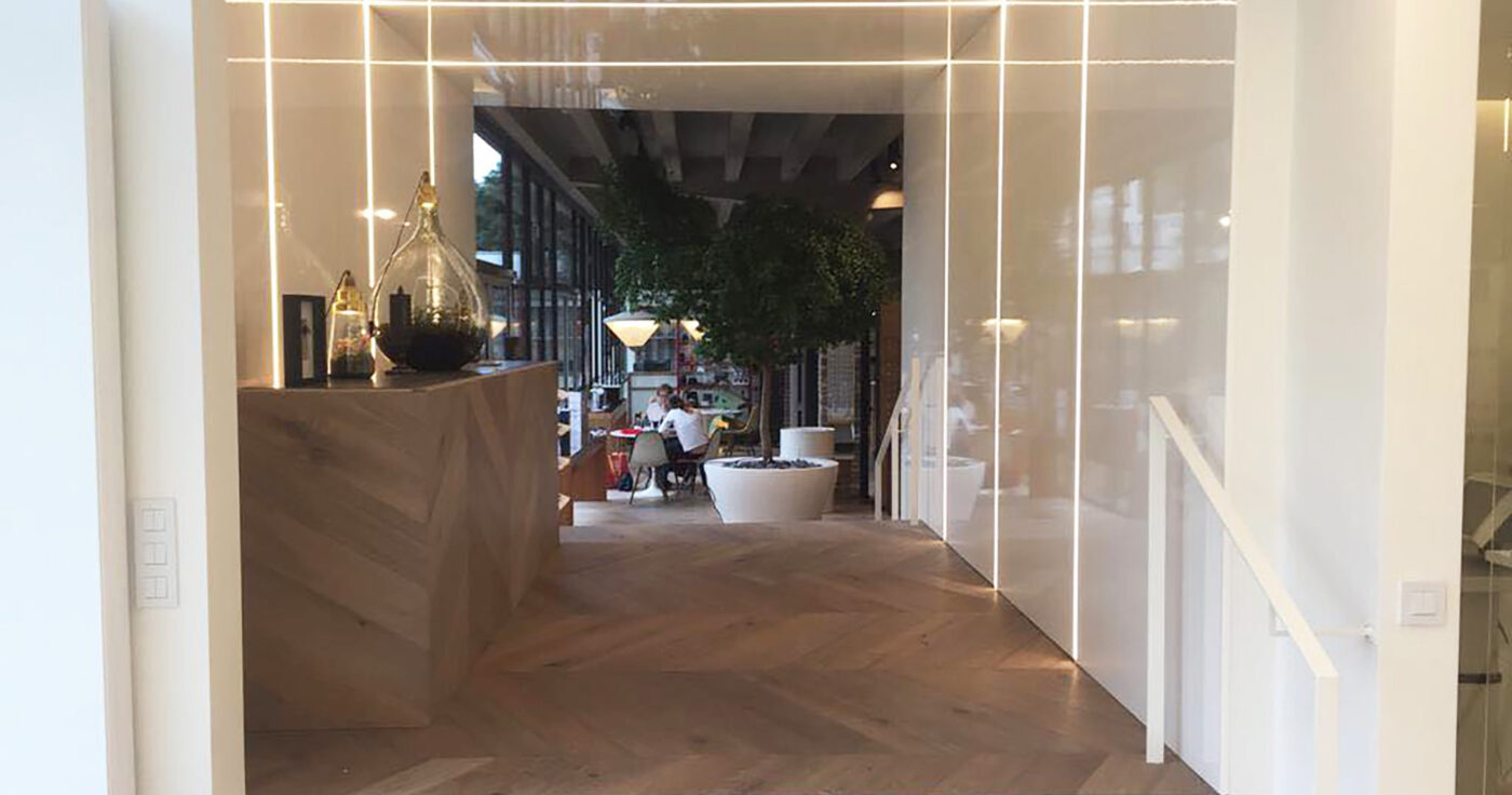 Winkelinrichting Optiek Leuven - Interieur Brillenzaak Verhulst