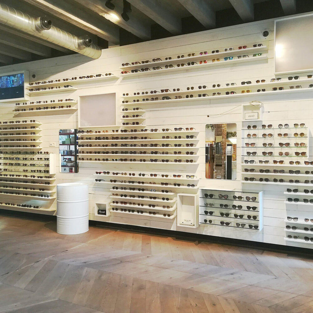 Winkelinrichting Optiek Leuven - Interieur Brillenzaak Verhulst