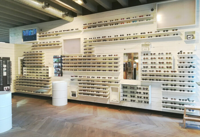 Winkelinrichting Optiek Leuven - Interieur Brillenzaak Verhulst