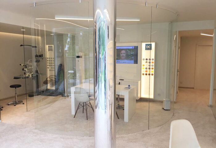 Winkelinrichting Optiek Leuven - Interieur Brillenzaak Verhulst