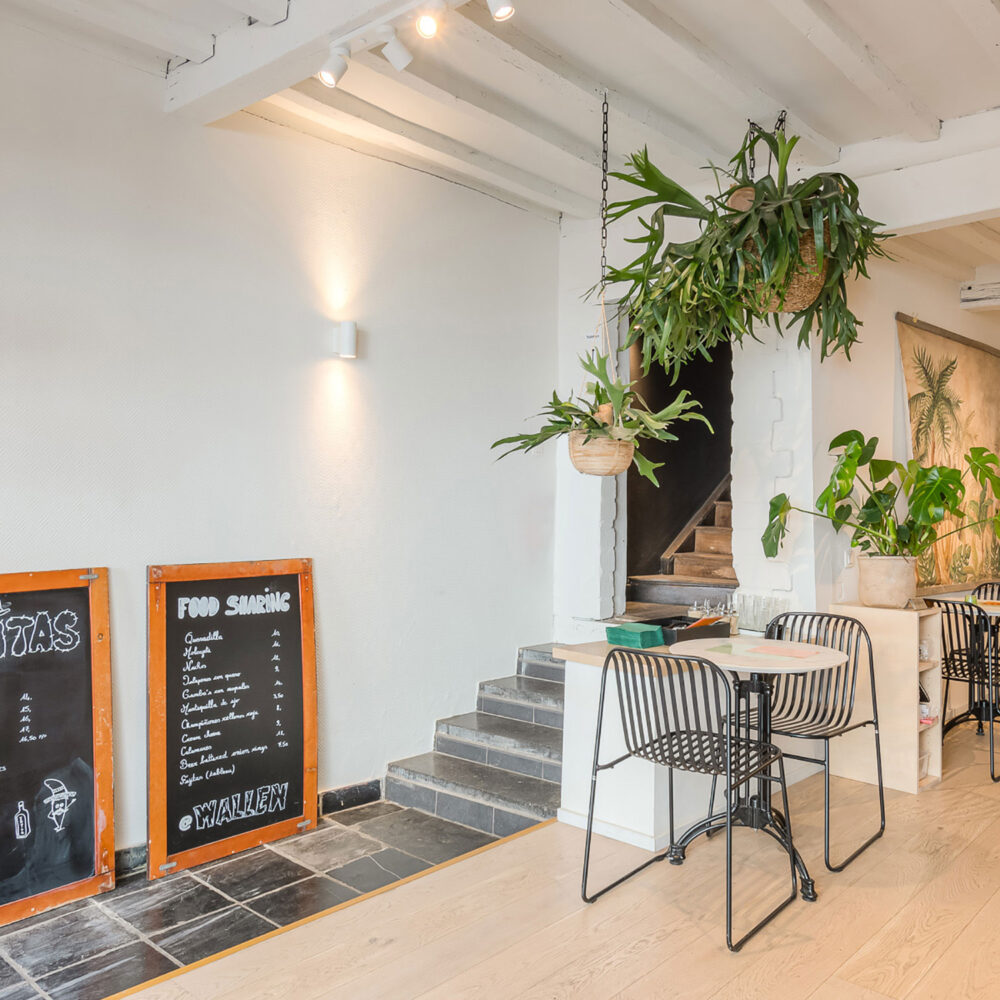 Horecazaak inrichting Brussel - Interieur restaurant - Totaalontwerp Froyen & Zeitler