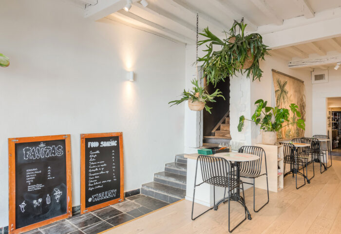 Horecazaak inrichting Brussel - Interieur restaurant - Totaalontwerp Froyen & Zeitler
