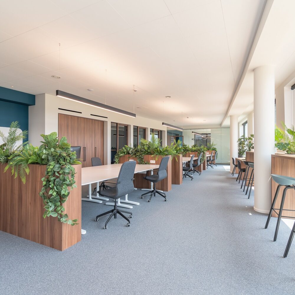 Kantoorinrichting Leuven - Inrichting bureau Acumen - Interieurarchitecten - Froyen & Zeitler
