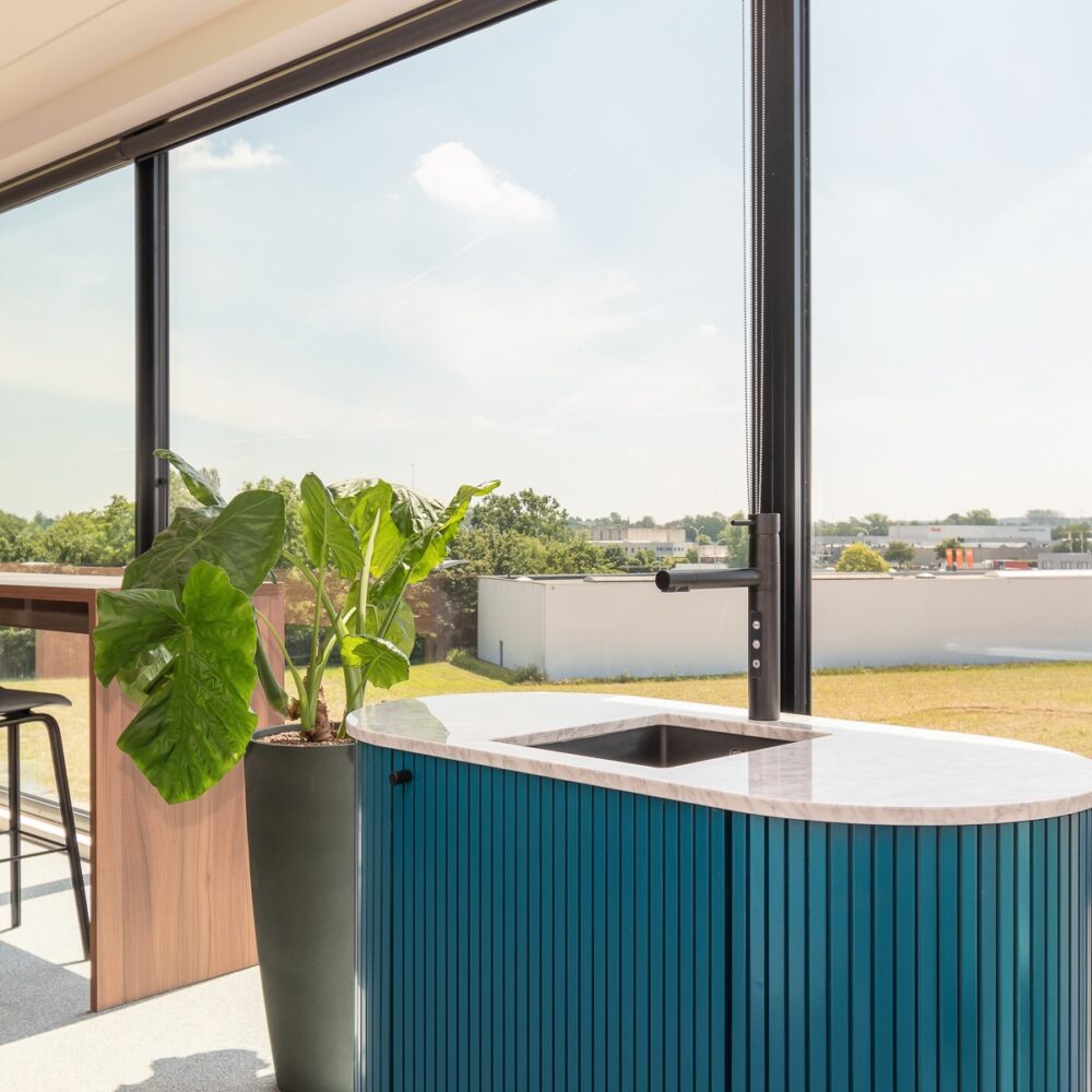 Kantoorinrichting Leuven - Inrichting bureau Acumen - Interieurarchitecten - Froyen & Zeitler