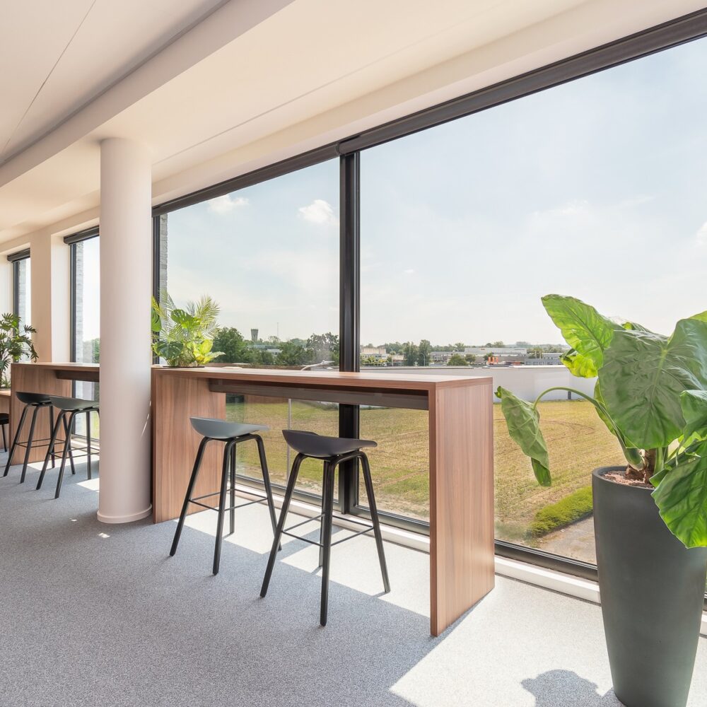 Kantoorinrichting Leuven - Inrichting bureau Acumen - Interieurarchitecten - Froyen & Zeitler