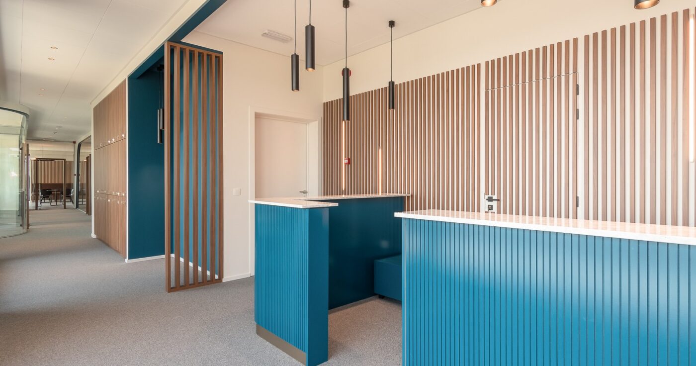 Kantoorinrichting Leuven - Inrichting bureau Acumen - Interieurarchitecten - Froyen & Zeitler