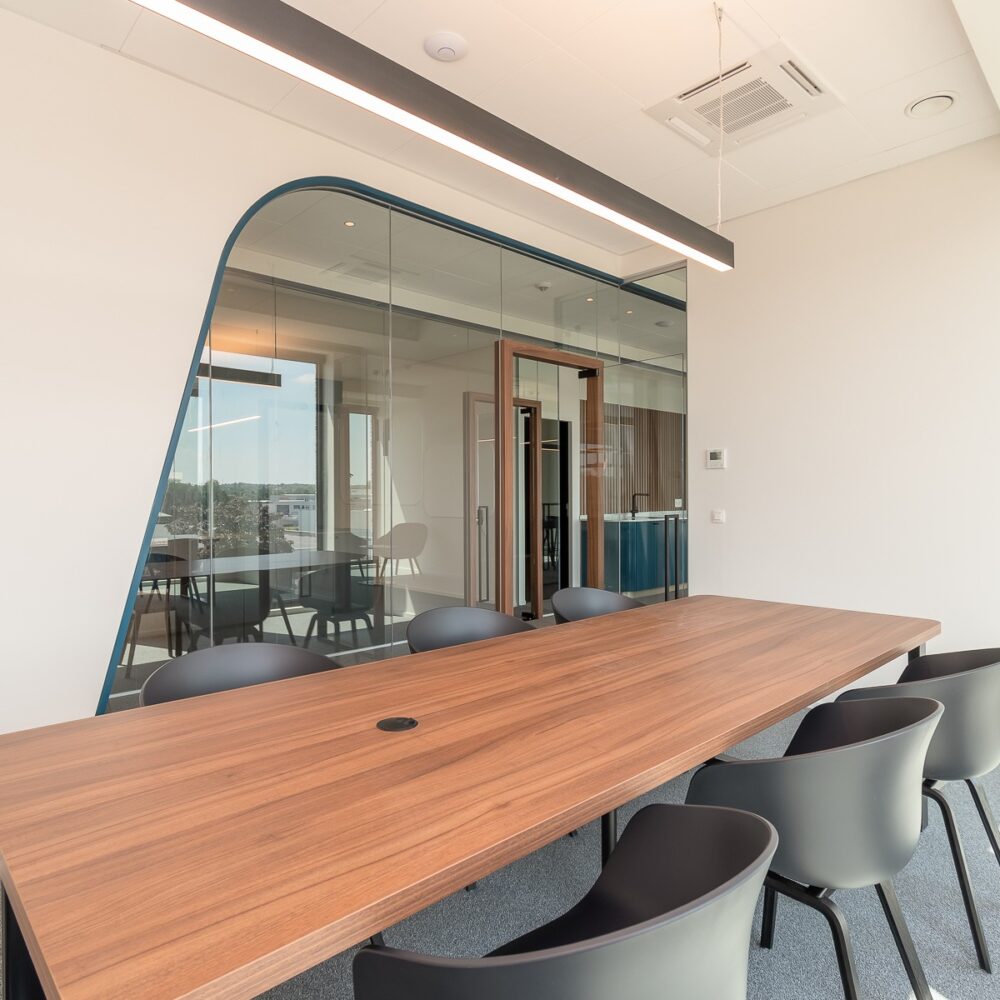 Kantoorinrichting Leuven - Inrichting bureau Acumen - Interieurarchitecten - Froyen & Zeitler