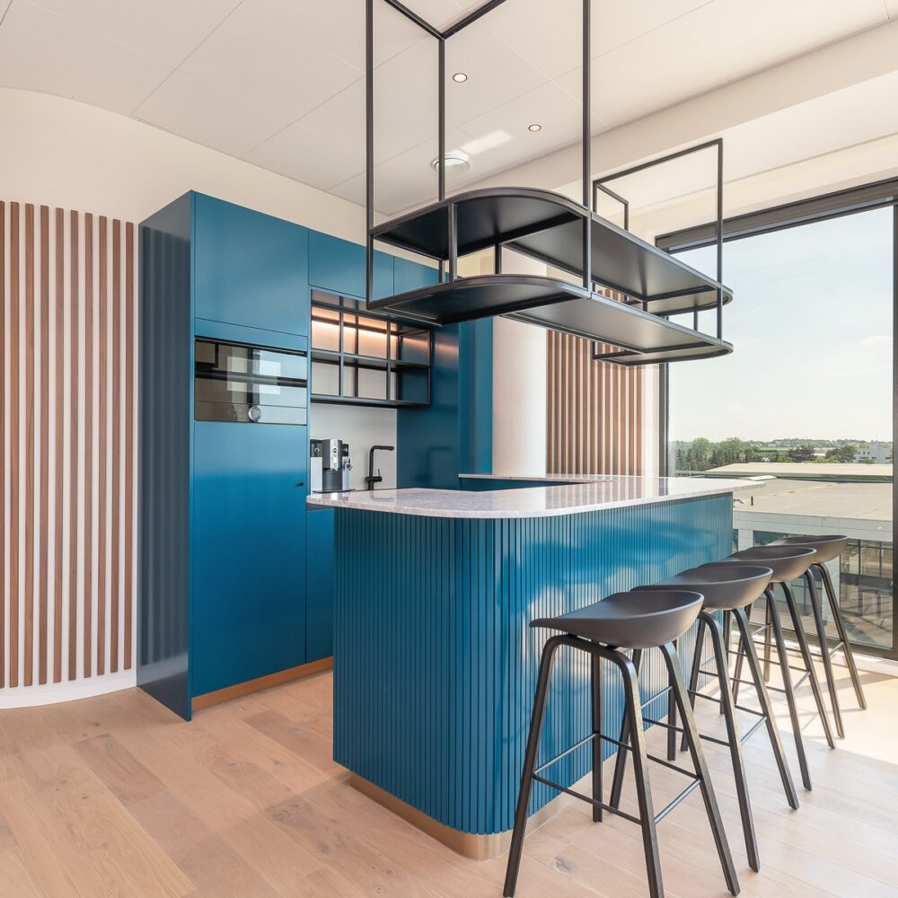 Kantoorinrichting Leuven - Inrichting bureau Acumen - Interieurarchitecten - Froyen & Zeitler
