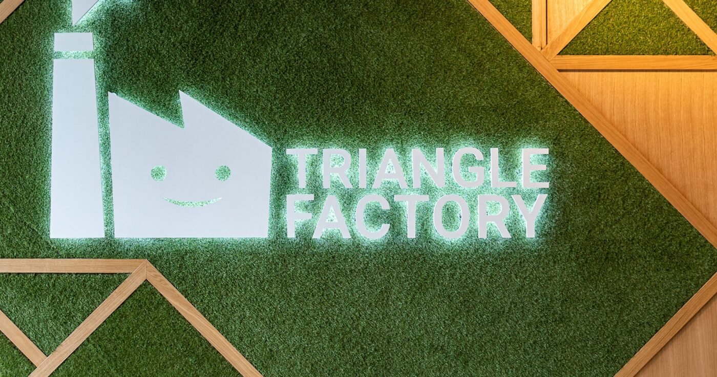 Kantoorinrichting Interieurarchitectuur Triangle Factory Gent
