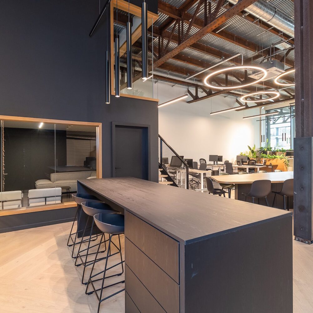 Kantoorinrichting Interieurarchitectuur Triangle Factory Gent