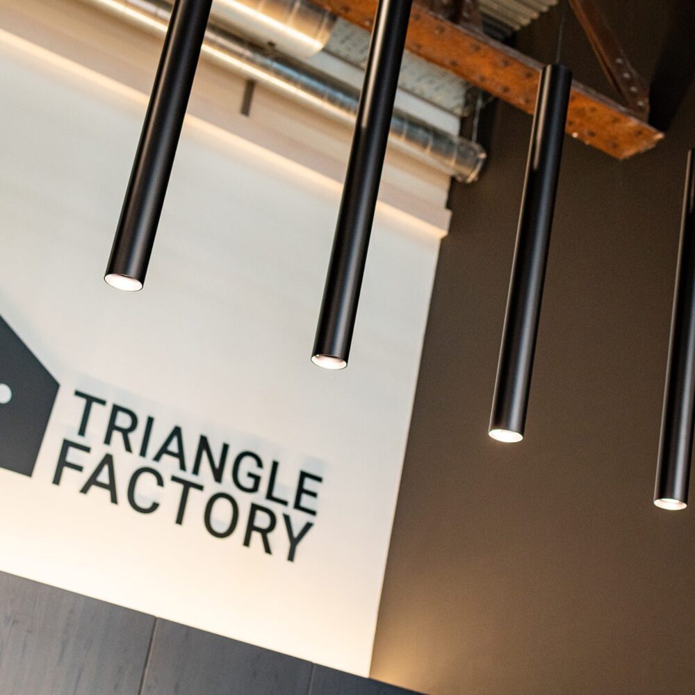 Kantoorinrichting Interieurarchitectuur Triangle Factory Gent