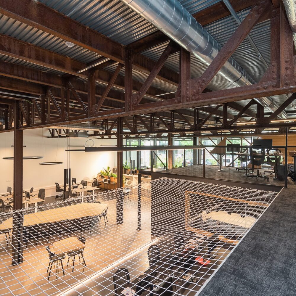 Kantoorinrichting Interieurarchitectuur Triangle Factory Gent