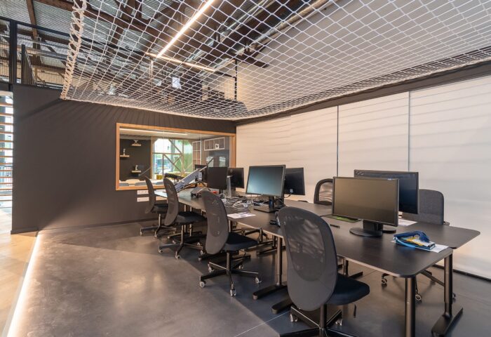 Kantoorinrichting Interieurarchitectuur Triangle Factory Gent