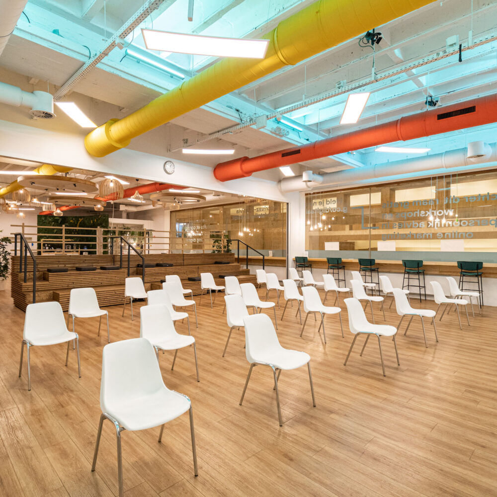 kantoorinrichting Brussel - Inrichting kantoorruimte - interieurarchitect - Google Digital Atelier Belgium