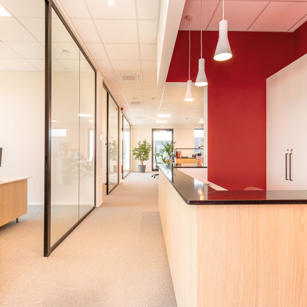 kantoorinrichting DDS Leuven - Froyen & Zeitler - ontwerp kantoor