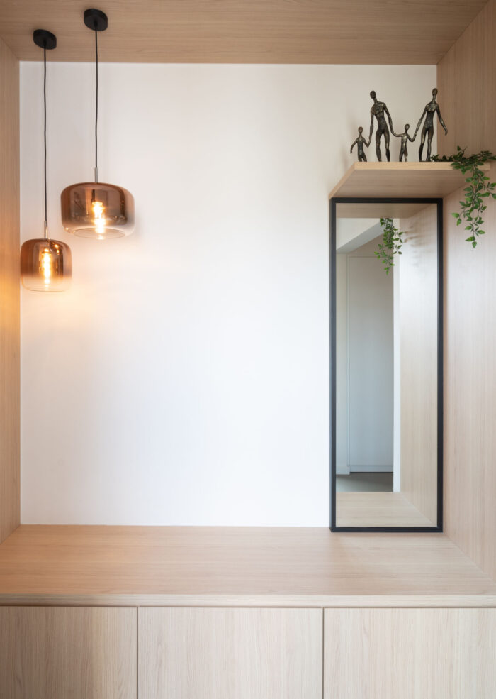 Totaalrenovatie gezinswoning HAACHT, residentieel interieur