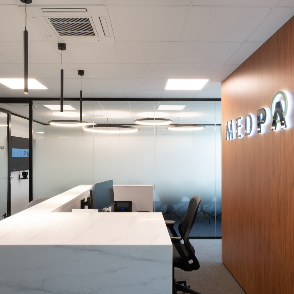 Interieurarchitectuur - Kantoorinrichting - Totaalinrichting - Interieur Design - Medpace 5